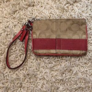 Coach Wristlet